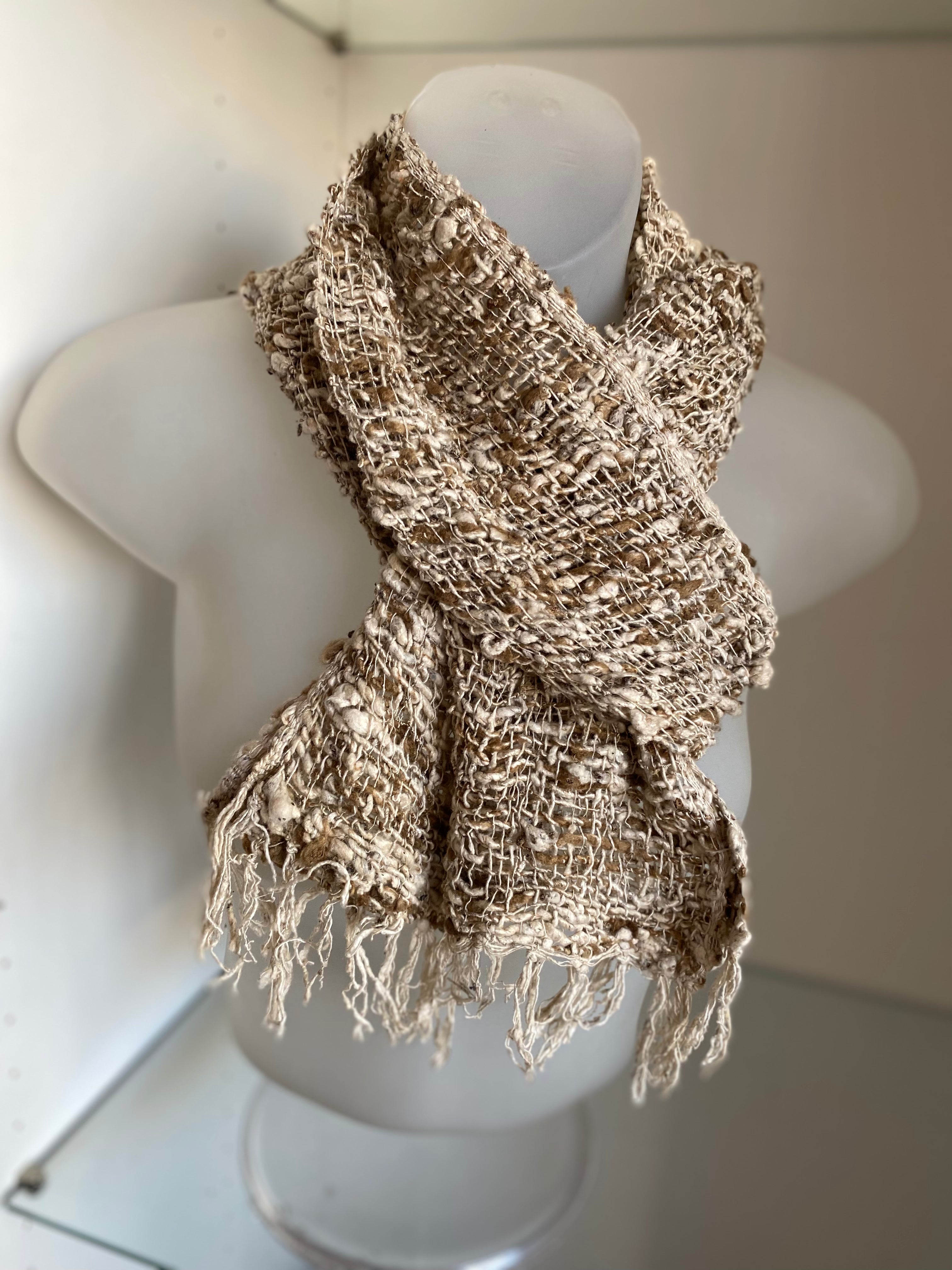 Handwoven Raw Silk from Madagascar 001 - Tobmarc Home Decor & Gifts 